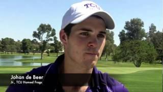 TheMWC.com chats with TCU junior golfer Johan de Beer