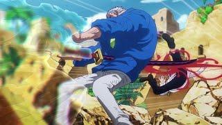 Shiryu stabbed Vice Admiral Garp