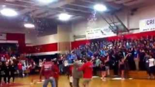 Fort Walton Beach winter pep rally - Trey LaNasa part 2