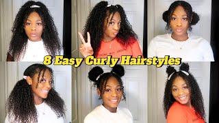 EASY Curly Hairstyles You NEED To Try