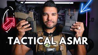 ASMR | Tapping Scratching On Tactical Gear For The Best ASMR Sounds