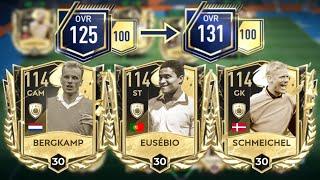 MASSIVE F2P TEAM UPGRADE 125 TO 131 OVR !!! | MAX LEVEL SQUAD AFTER TOTT | FIFA MOBILE 22