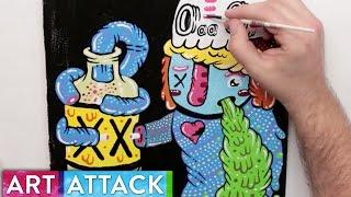 MORTALITY Timelapse Art by Jacob Livengood | Art Attack