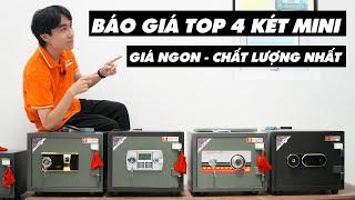 Báo giá TOP 4 két sắt mini Việt Tiệp chống cháy chất lượng nhất