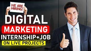 Digital Marketing Internship with Job Placement Services | Digital marketing internship for freshers