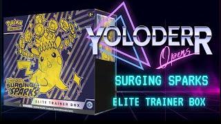 Yoloderr Opens Surging Sparks Elite Trainer box