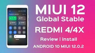 [Android 10] Redmi 4 MIUI 12 Global Stable Update | MIUI 12.0.2 Global Stable Redmi 4 | MIUI 12 Port