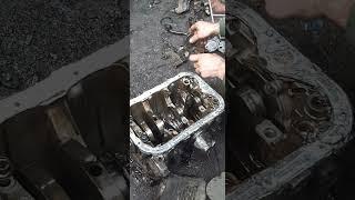 How to open a crank cap #mechanicshortvideo #isuzuenginetiming #mechanicwork