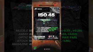 The BEST ISO 45 Loadout in Warzone 2