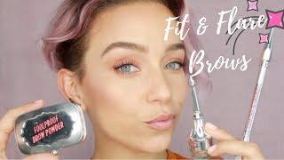 Fit & Flare Benefit Brow Tutorial