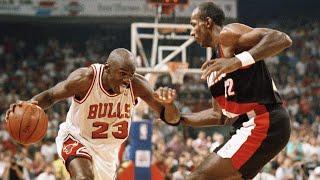 Bulls vs Blazers Game 6 of 1992 NBA Finals  Bulls 2nd Championship