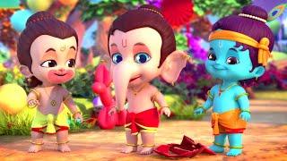 Chotu Ganesha | Tridev Hindi Rhymes | Hindi Cartoon | Rhymes In Hindi