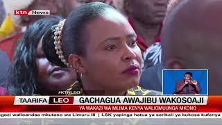 Naibu rais Gachagua awajibu wakosoaji wake wa kisiasa