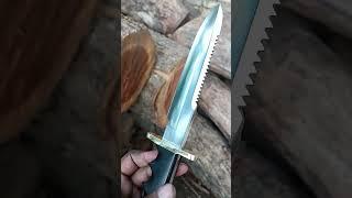 Fighter Bowie Knife #shorts #brasstrack #knives