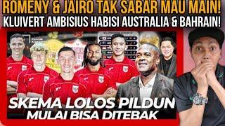 Romeny Jairo Mau Main Kluivert Ambisius Habisi Australia Bahrain demi Lolos Langsung Pildun - Timnas