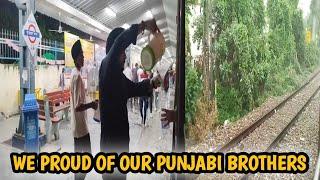 We Proud Of Our Punjabi Brothers 🫡 | Delhi Me Barish ️ |