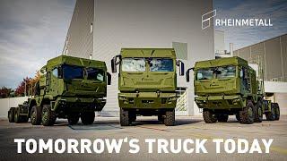 Rheinmetall HX3 Common Tactical Truck – Driven by Technology