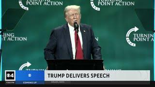 Trump delivers speech in West Palm Beach