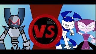 Robotboy vs Jenny Wakeman & Misty (Clip)