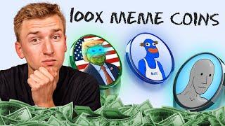 5 Undervalued Meme Coins with 100X Potential!