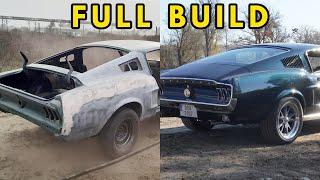 TIMELAPSE - Full Build 1968 Ford Mustang Fastback in 5 Minutes / FOR SALE