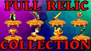 ARCHERO: FULL RELIC COLLECTION! BOOST ACCOUNT +20000 ATTACK