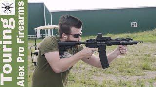 Alex Pro Firearms Factory Tour and Machine Gun Shoot