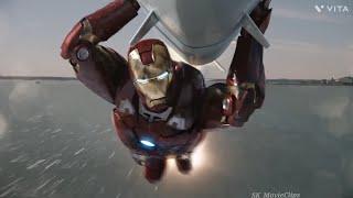 Iron Man Carries the Nuke - Hulk Saves Iron Man Scene | The Avengers (2012) Movie Clip HD