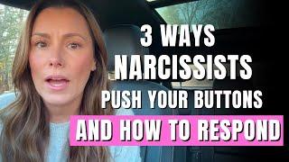 Respond, Don't React to a Narcissist