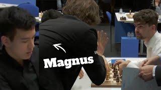 After the Loss, Magnus Carlsen Consoles Nodirbek Abdusattorov