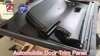 Automobile door trim panel by vacuum forming!(Instead the expensive of injection molding).