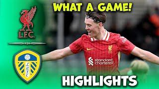 Liverpool vs Leeds United | u18 Premier League epl | Liverpool highlights 01-03-2025