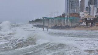 FÚRIA DO MAR EM RECIFE  NO INVERNO 21 JUNHO 2024 PERNAMBUCO BRASIL