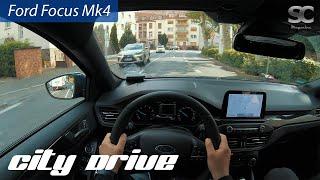 Ford Focus Turnier Mk4 (2020) - City Test Drive POV