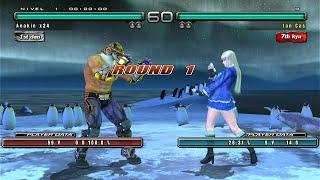 L7 119_7 King vs Lili Ryona - Tekken 5 Dark Resurrection PS3 HD 2023 ( Ryona x24 )