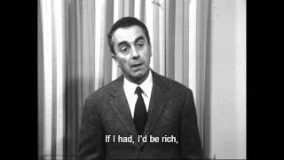 Michelangelo Antonioni Interview (I'm certainly not rich)