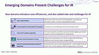 Incident Response beyond Enterprise IT