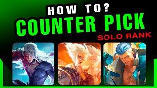 How to Counter Pick Meta Hero on MOBILE LEGENDS  | Cris DIGI Tips and Guides