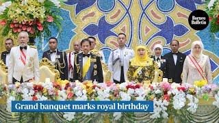 Grand banquet marks royal birthday