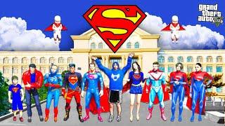 ကျနော် Superman ကျောင်းတော်ကြီးမှာရက်(၁၀၀)ပညာသင်ယူခဲ့တယ်/ Superman School in GTA V