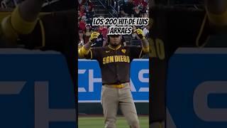 #luisarraez  200 HIT EN #mlb 2024