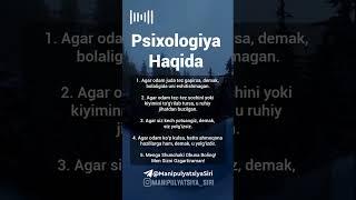 Psixologiya Haqida #Psixologiya #manipulyatsiya #qorapsixologiya