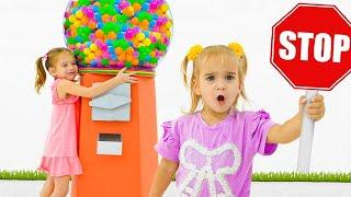 Alice helps her friend find the missing candies from the Gumball Machine