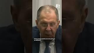 Biden authorizing Ukraine to use long-range missiles marks “a qualitatively new phase" says Lavrov