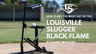 How to Get the Most Out of The Louisville Slugger Black Flame Pitching Machine - A Complete Overview