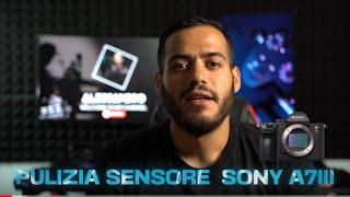 PULIZIA SENSORE MIRRORLESS SONY A7III - FULL FRAME