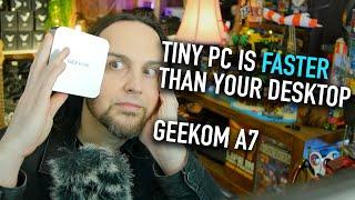 Geekom A7 Mini PC | TINY Ryzen 9 7940HS PC That's Insanely Fast