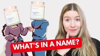 Does The Name Of Your Candle Affect Sales?