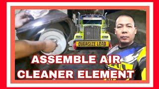 ASSEMBLE AIR CLEANER ELEMENT||@AJMTV.