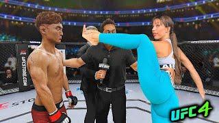 Doo-ho Choi vs. Yaela Vonk | Queen of Stretch (EA sports UFC 4)